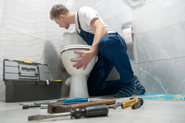 a male plumber unclogging a sink from Plumber Georgetown in Georgetown, TX - Residential Plumbing Services a male plumber unclogging a sink from Plumber Georgetown in Georgetown, TX - Residential Plumbing Services